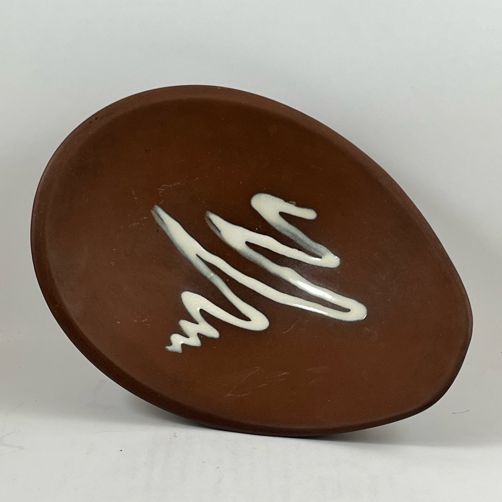 Mid-Century Modern Studio Pottery Freeform Bowl – Signed & Dated 1959